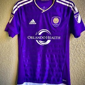 Adidas Authentic MLS Jersey Orlando City SC Team Purple sz S